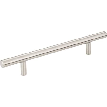 Elements 128 mm Center-to-Center Hollow Stainless Steel Naples Cabinet Bar Pull 204SS
